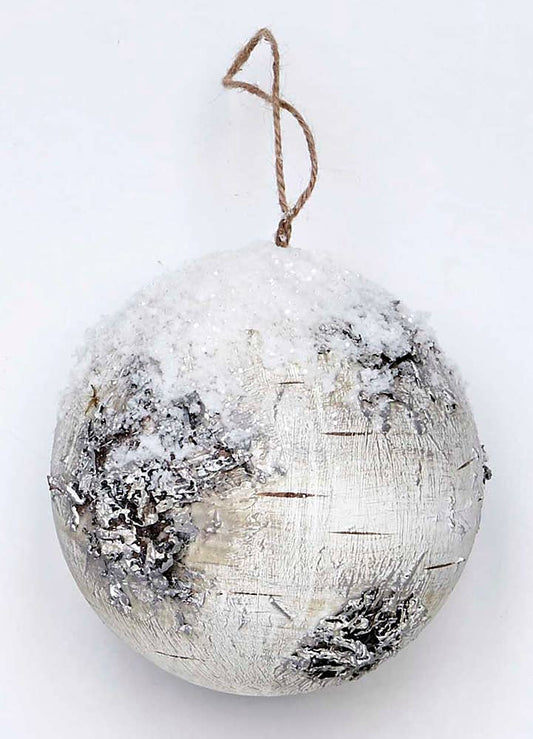 5" Snowy Birch Ornament