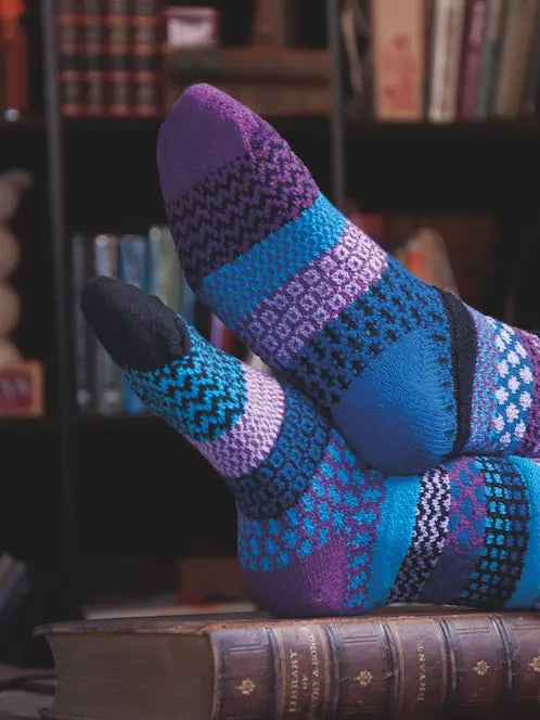 Raspberry Adult Socks