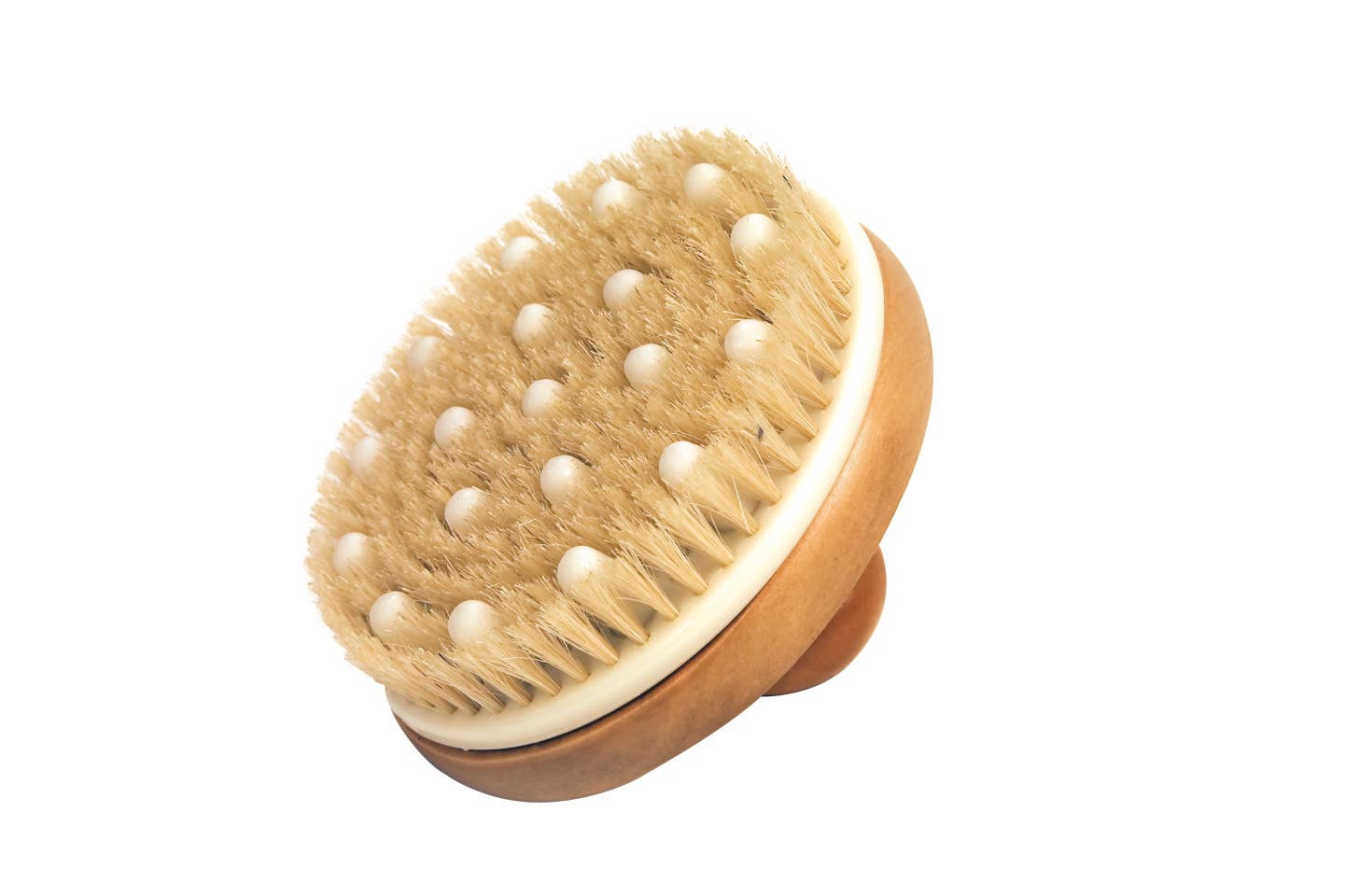 Bath brush with massage knobs and knob home decoration spa wellness