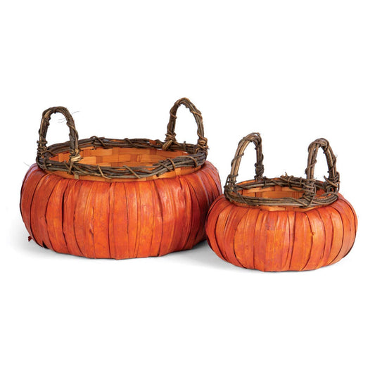 small  RD CHIPWOOD SH pumpkin basket