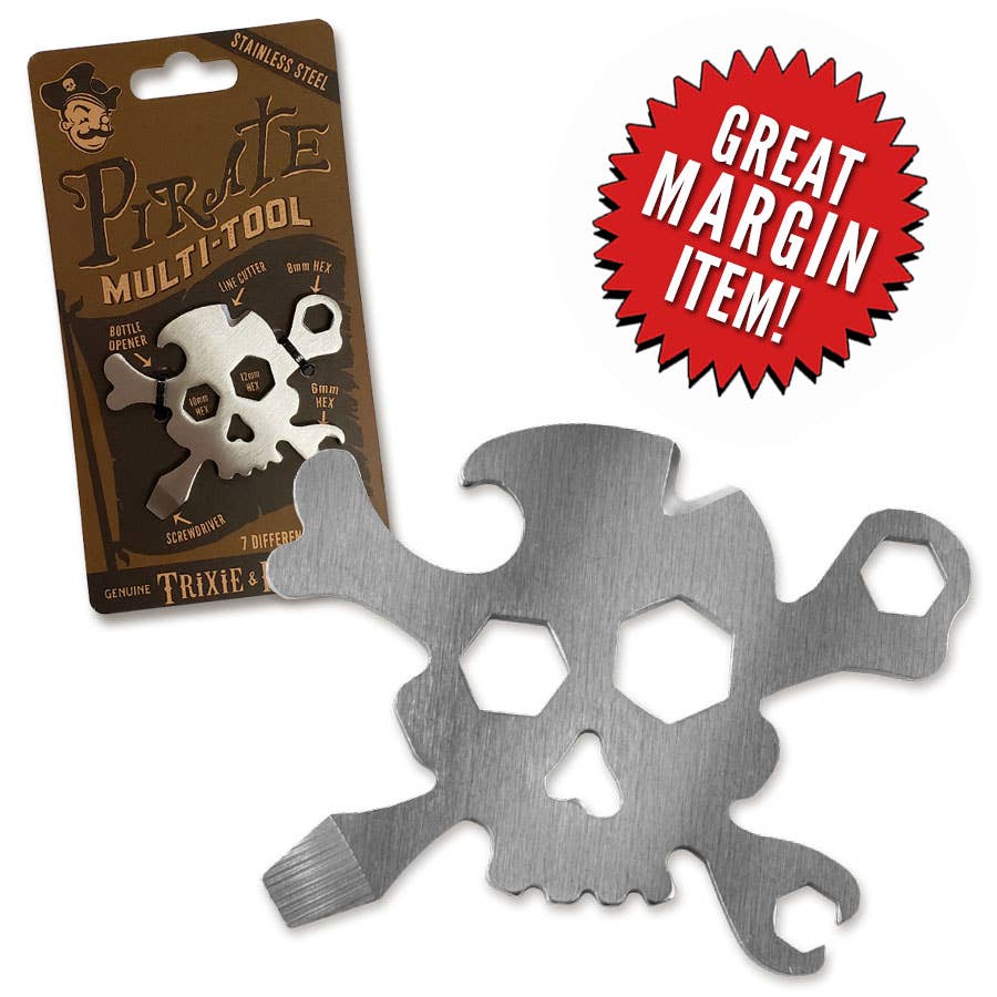 Tool - Pirate Multi-Tool" 7-in-1 tool