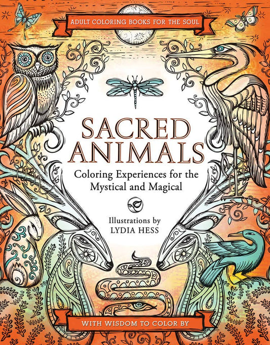 Sacred Animals: Coloring Experiences for Mystical & Magical