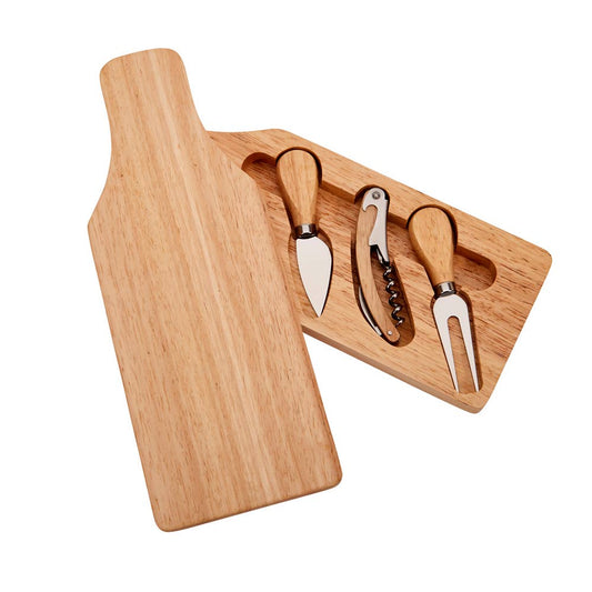 Cheese Board (Bottle Shape) W 3 Tools