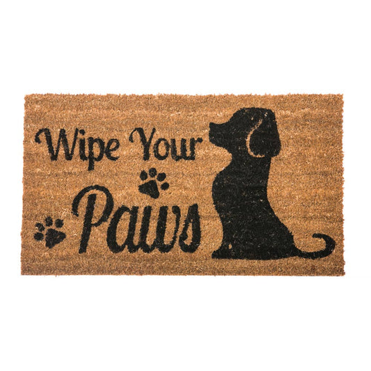 Wipe Your Paws Dog Coir Mat