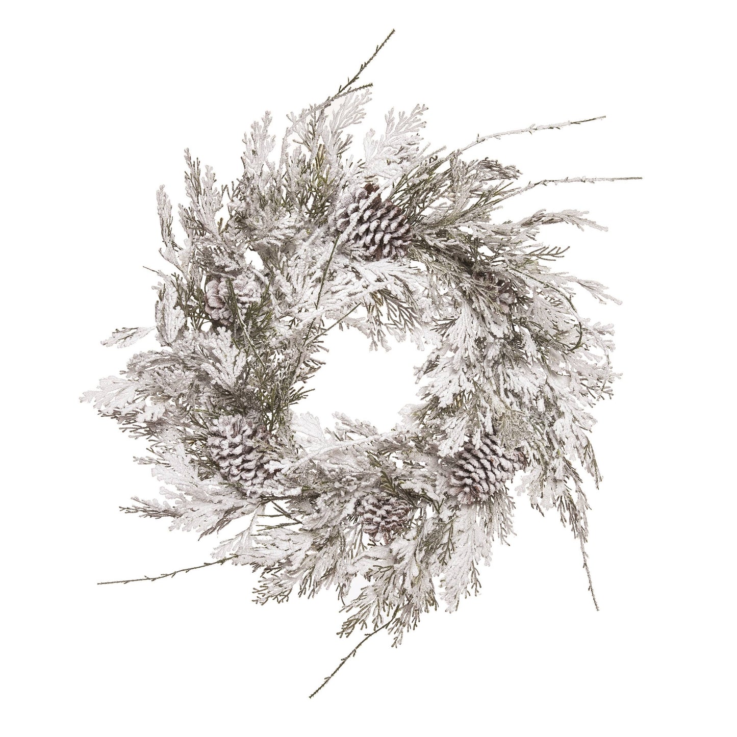 Frosted Winter Wreath