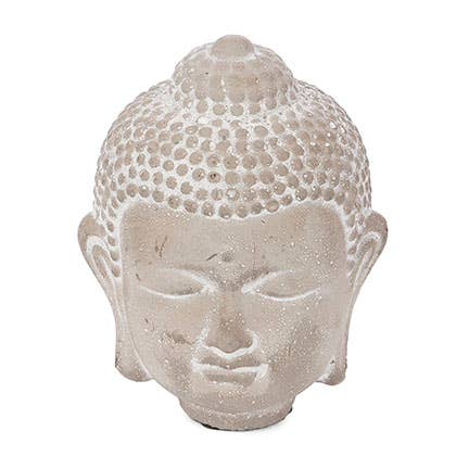 CEMENT BUDDHA HEAD