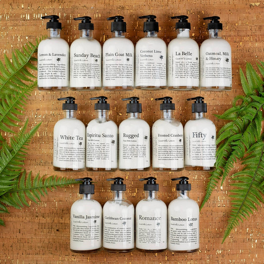 8oz Goat Milk Lotion Frosted Cranberry