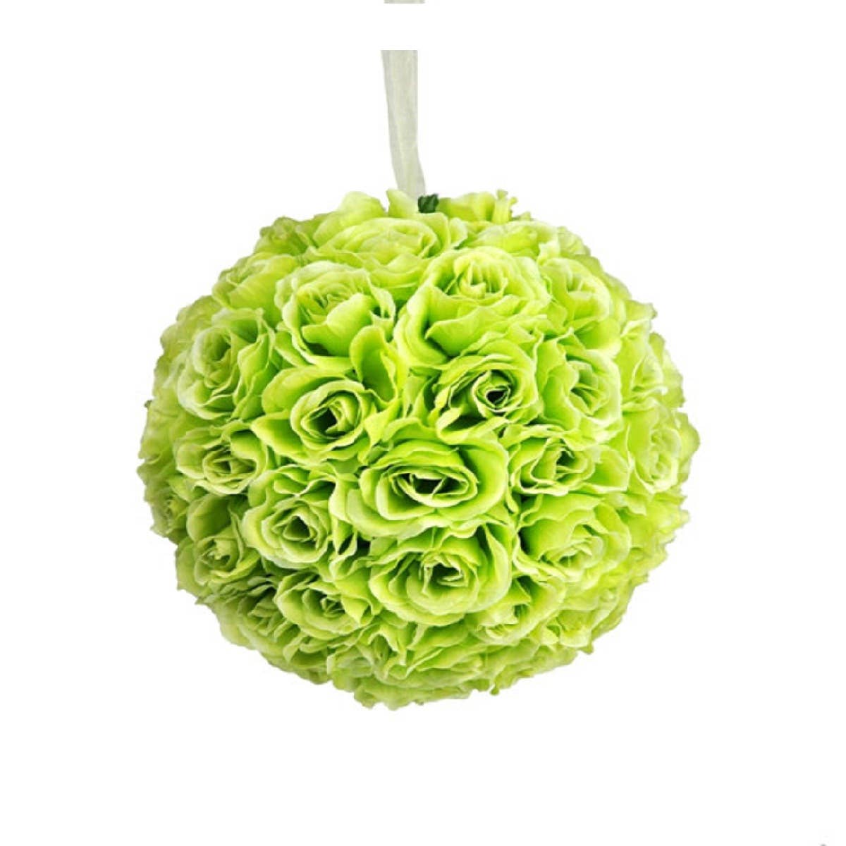 Green Rose Pomander Kissing Ball