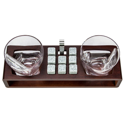 Bezrat Glass Cigar Set