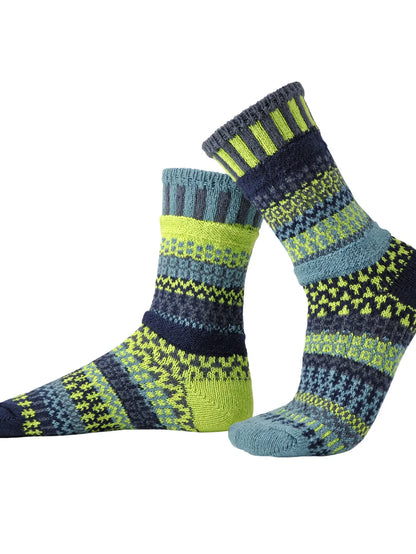 Lemongrass Adult Crew Socks