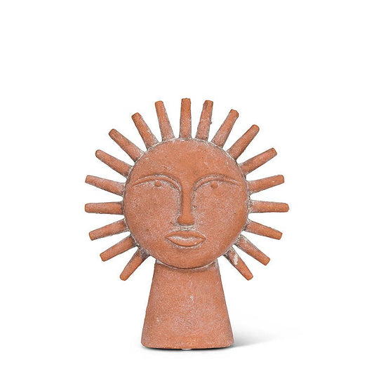 Sm Sun Ray Face Figure-8.5"H