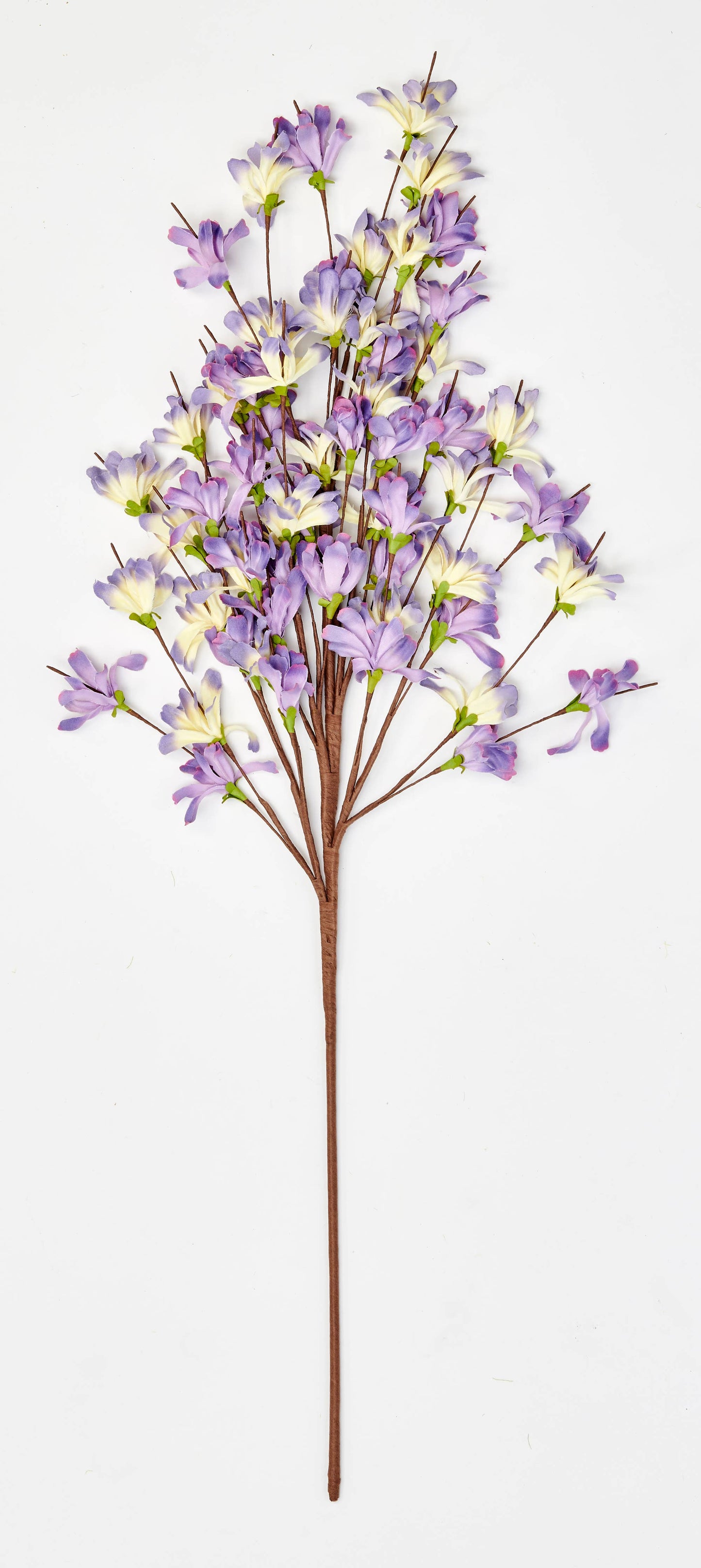31" Spring Flower Spray, Purple