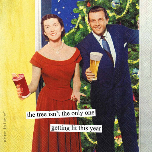 Paper Cocktail Napkins Pack of 20 Anne Taintor Lit