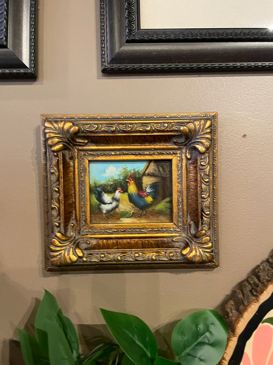Small Gold Framed Picture