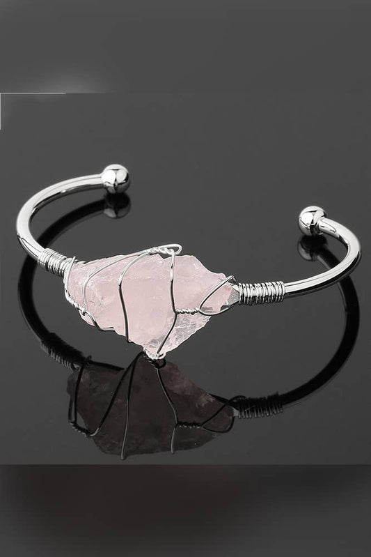 HD004 Crystals and Stones Bracelet MOQ 3pcs