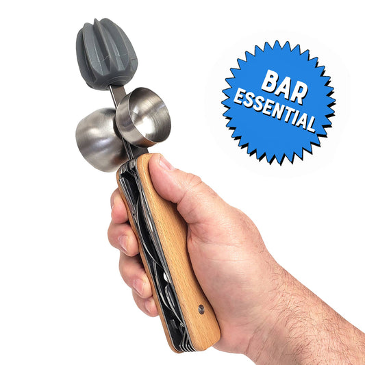 Bar-"10"-der Tool - 10 in 1 cocktail/bar tool
