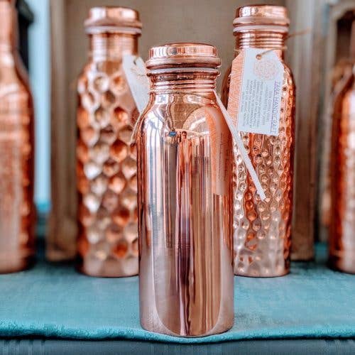 Copper Water Bottle - plain 30oz