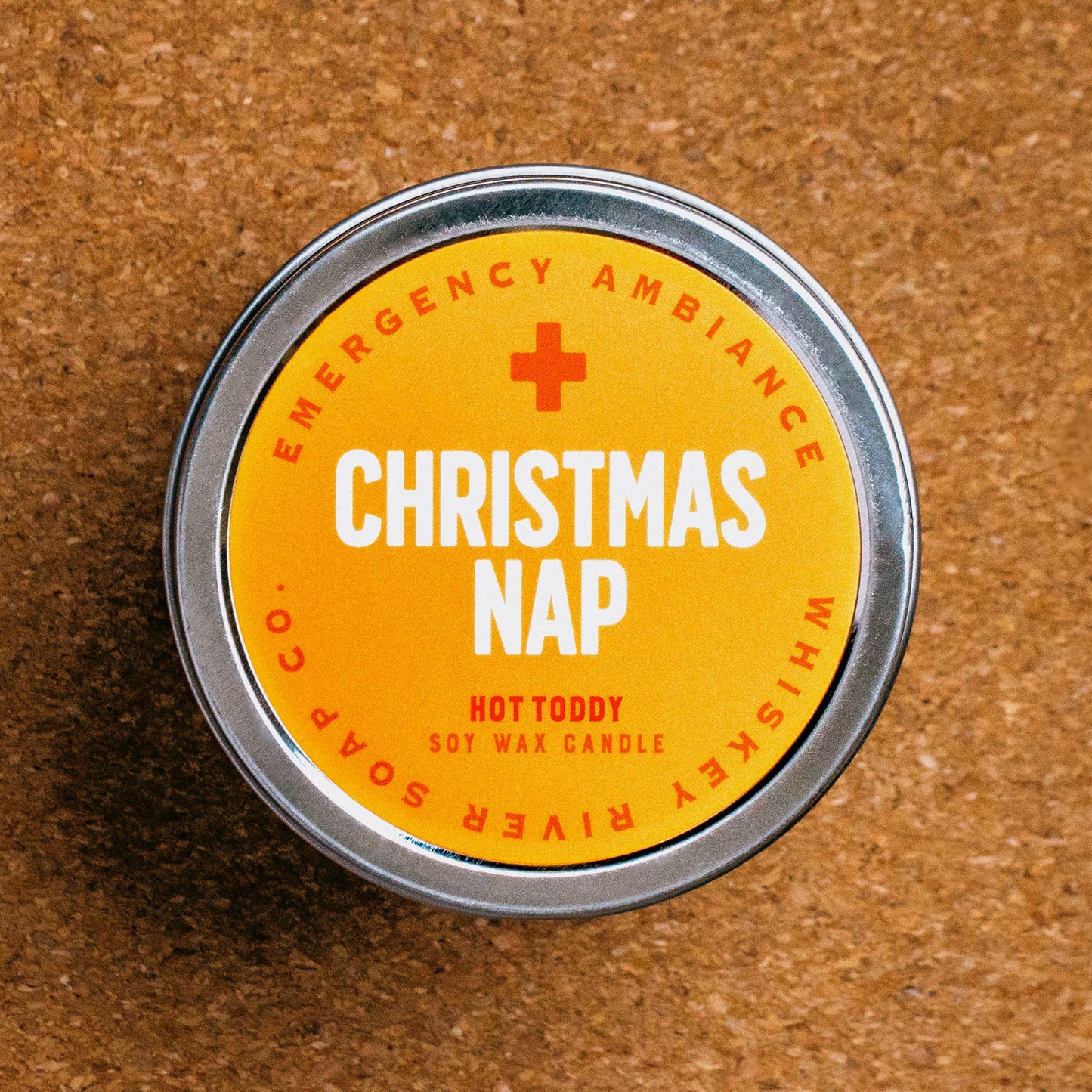 Christmas Nap Travel Tin - HOLIDAY | Funny Candle