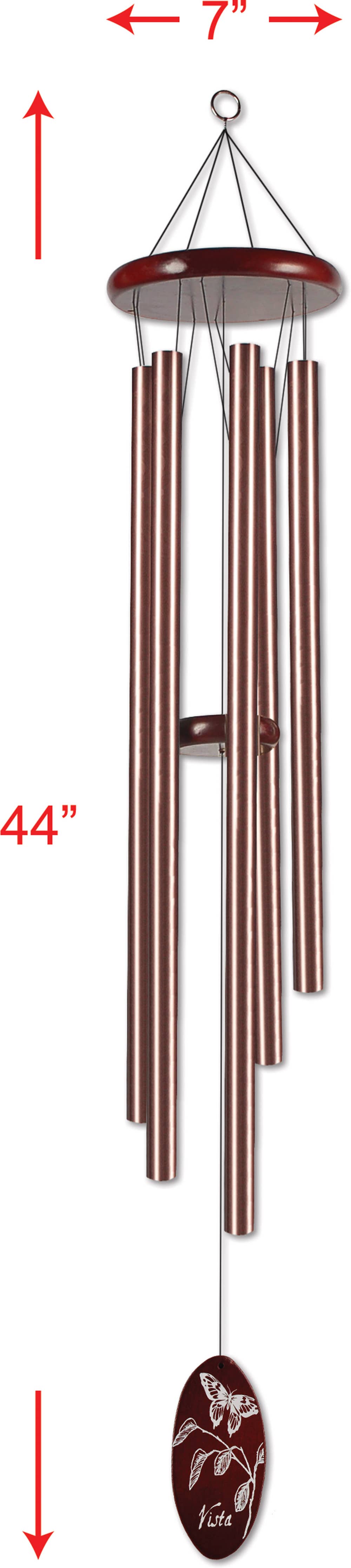 Bronze Vista Wind Chime 44"