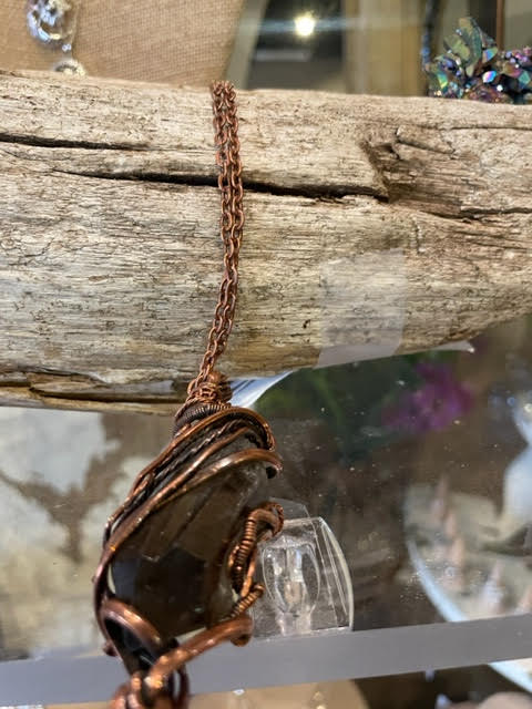 Smokey Quartz Pendant Wrap #m1